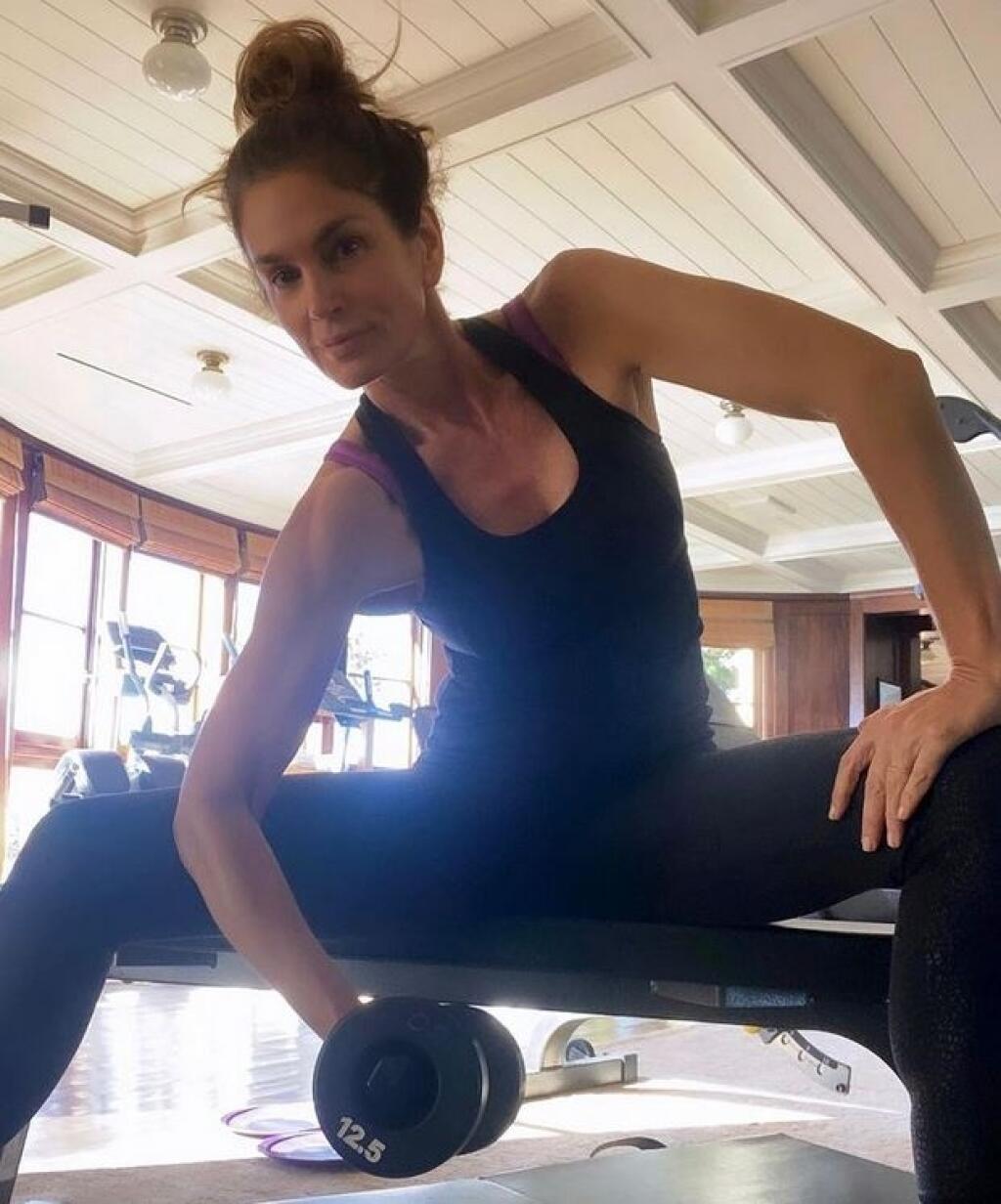Cindy Crawford z času na čas ukáže niečo zo svojho krásneho domu v Malibu.