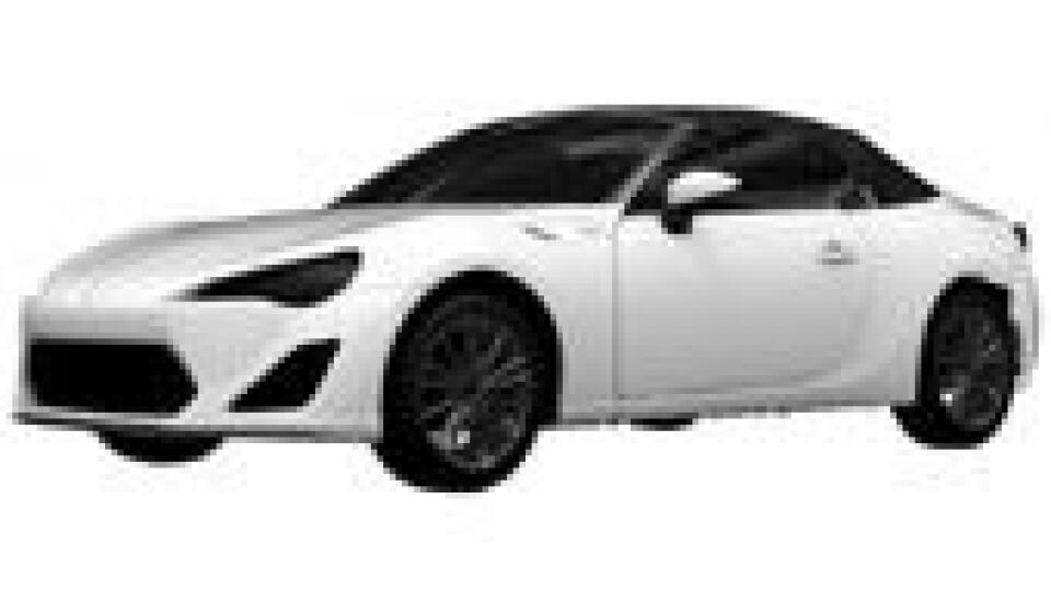 Otvorená Toyota GT86 na obrázkoch z patentového