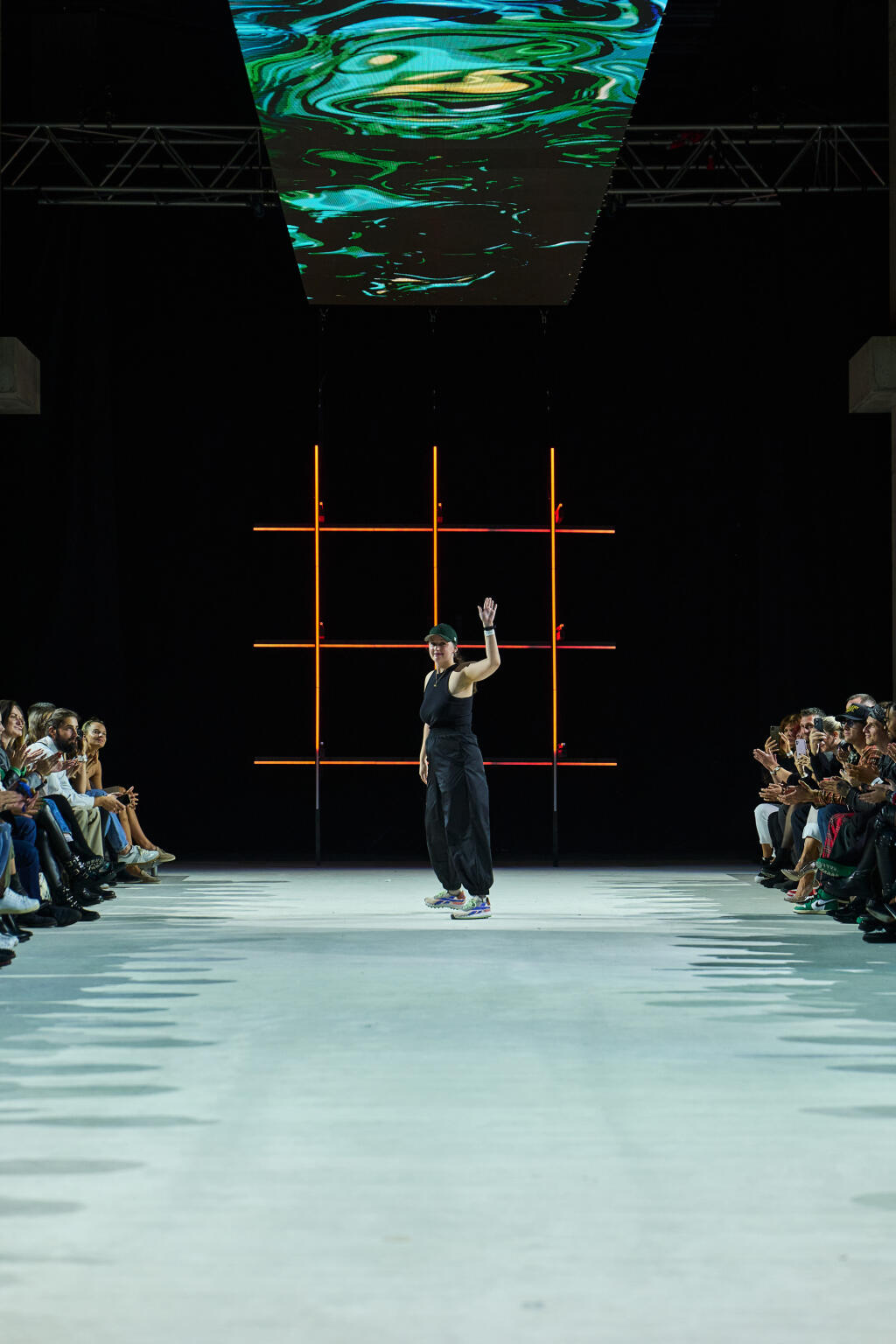 Terézia Feňovčíková so značkou freier na Fashion LIVE 2022.
