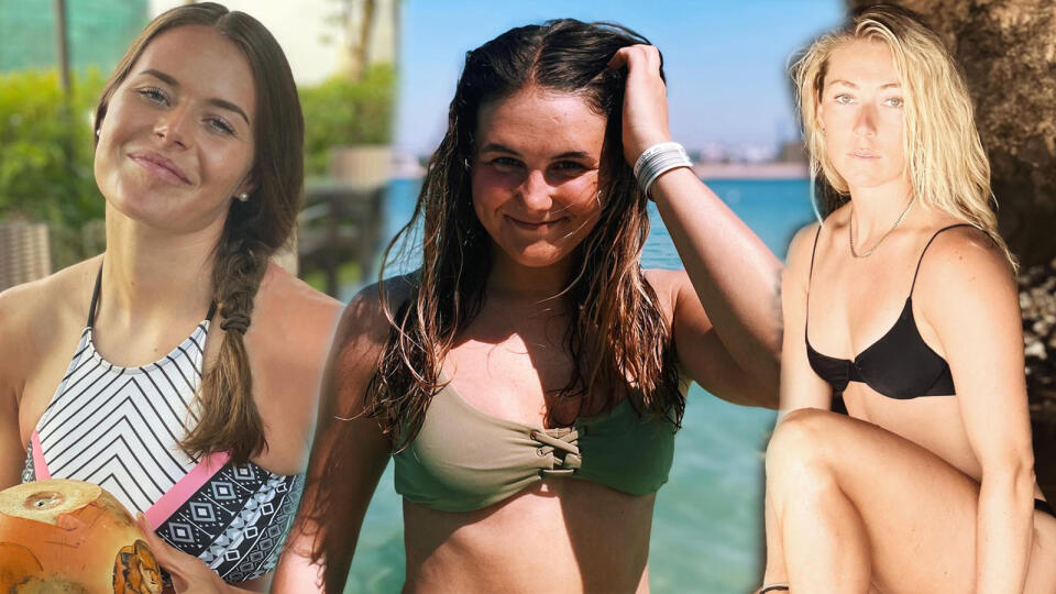 FOTO Provokujúce dovolenky lyžiarok: Vlhovej záber medzi nohy či Shiffrinovej trapas