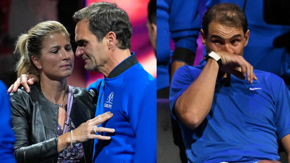 Federerovci a Rafael Nadal.
