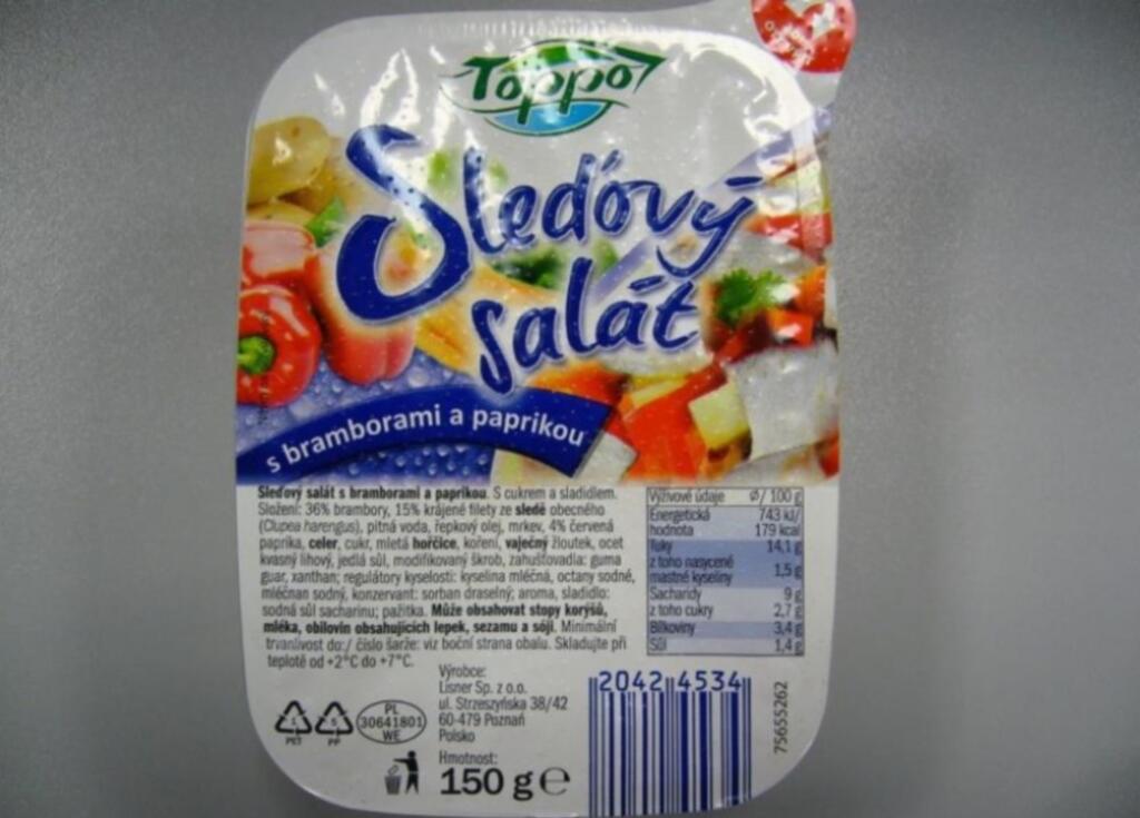 Poľský šalát z Lidla opäť visí na zozname falšovaných potravín