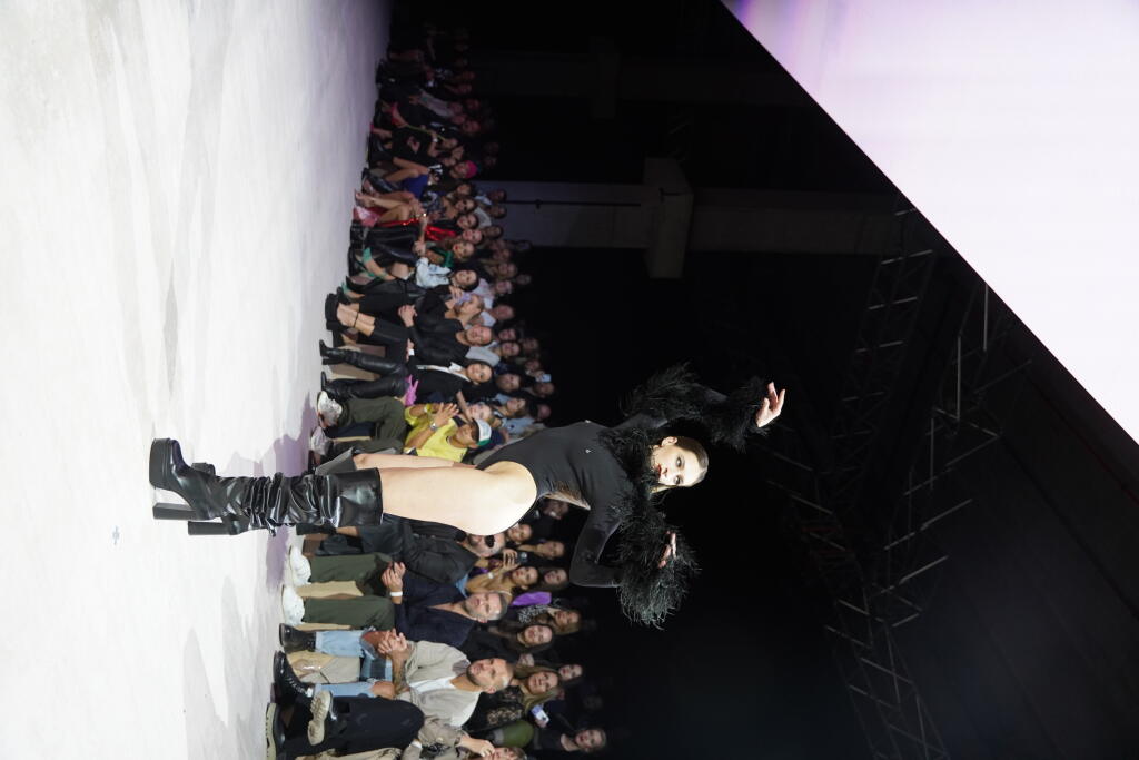 Módna prehliadka Michaely Ľuptákovej na Fashion Live 2022.