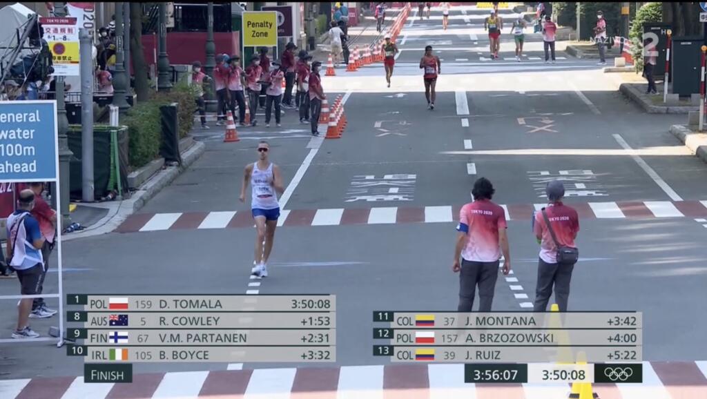 Matej Tóth prichádzal do cieľa na 14. mieste.