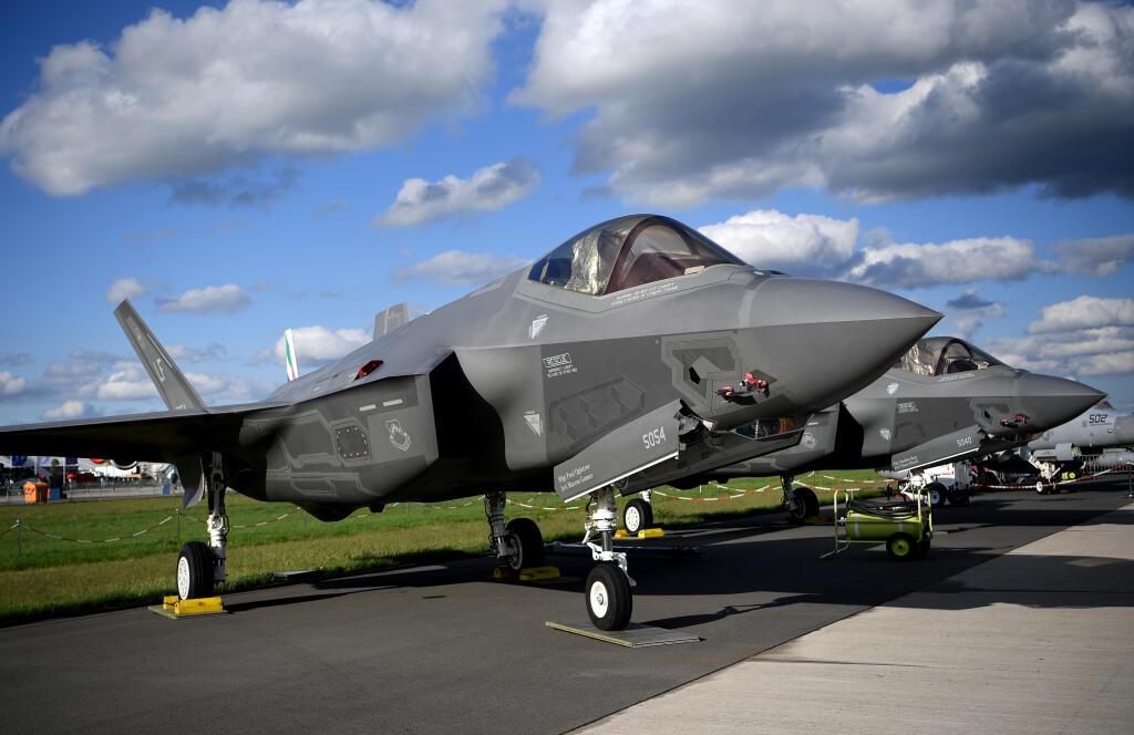 Stíhačky F-35.