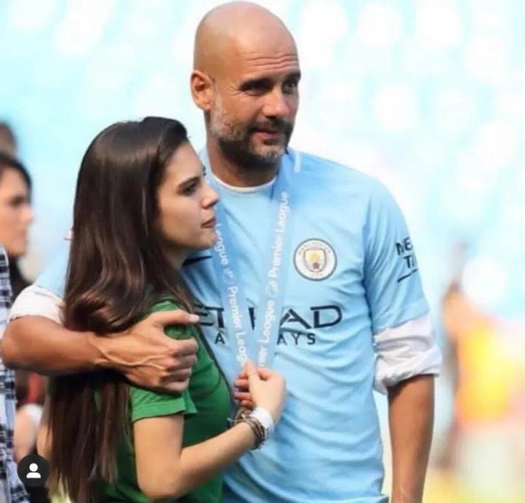 Pep Guardiola s dcérou