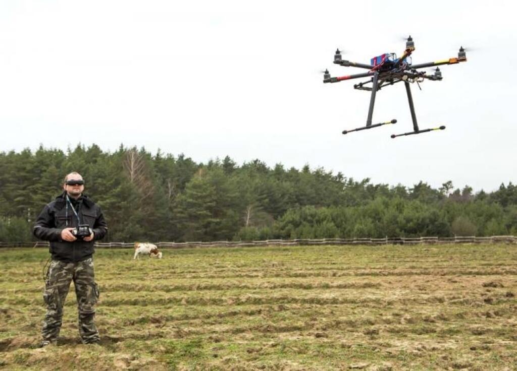 Lietajúce roboty sa vznášajú nad Slovenskom