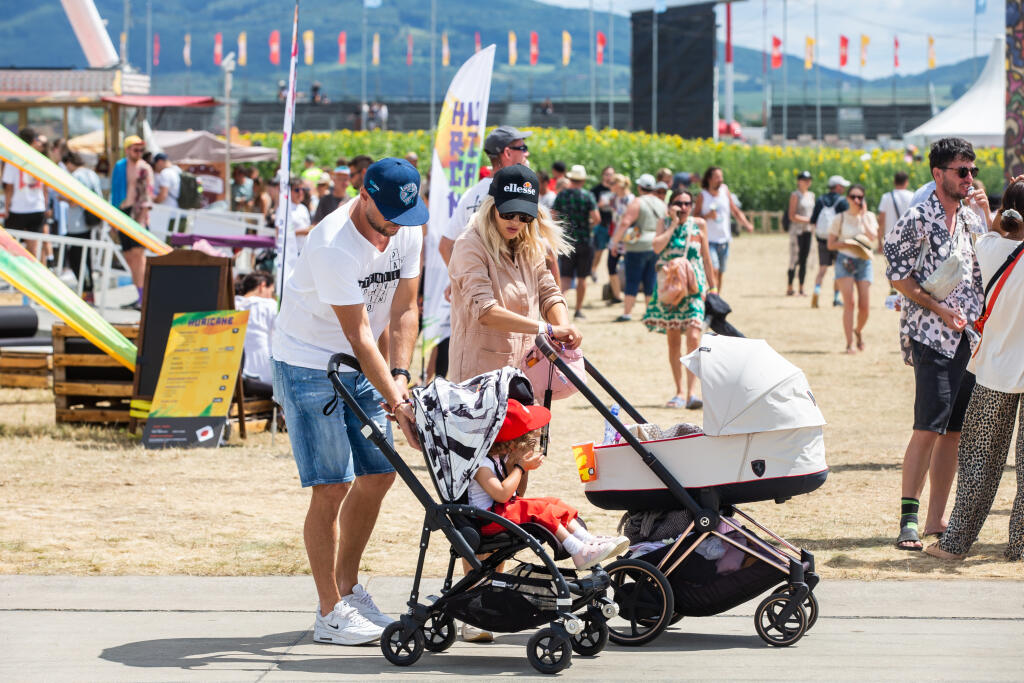 Gáboríkovci na festivale Pohoda.