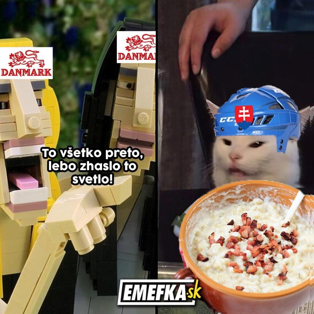 Slovákom sa podarilo následne zvíťaziť nad Dánskom, hoci o víťazstve rozhodli až v poslednej tretine. Našim hokejistom pomohla aj prestávka v záverečnej tretine kvôli zhasnutému svetlu na štadióne.