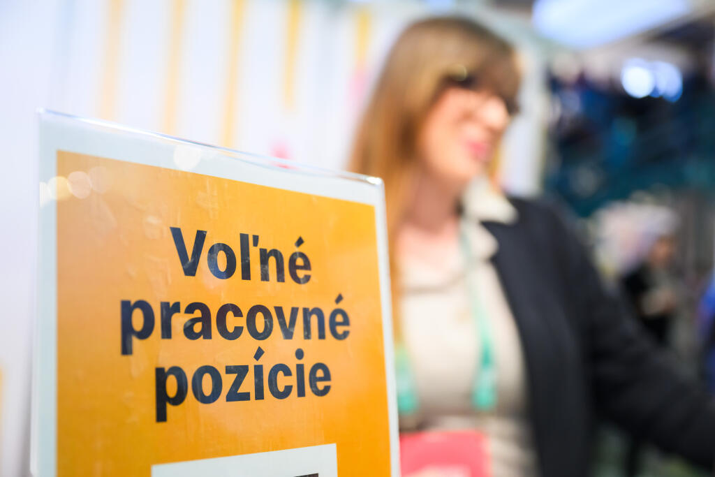 Na snímke pracovný veľtrh Kariéra Expo v Bratislave 16. októbra 2024. FOTO TASR - Jaroslav Novák