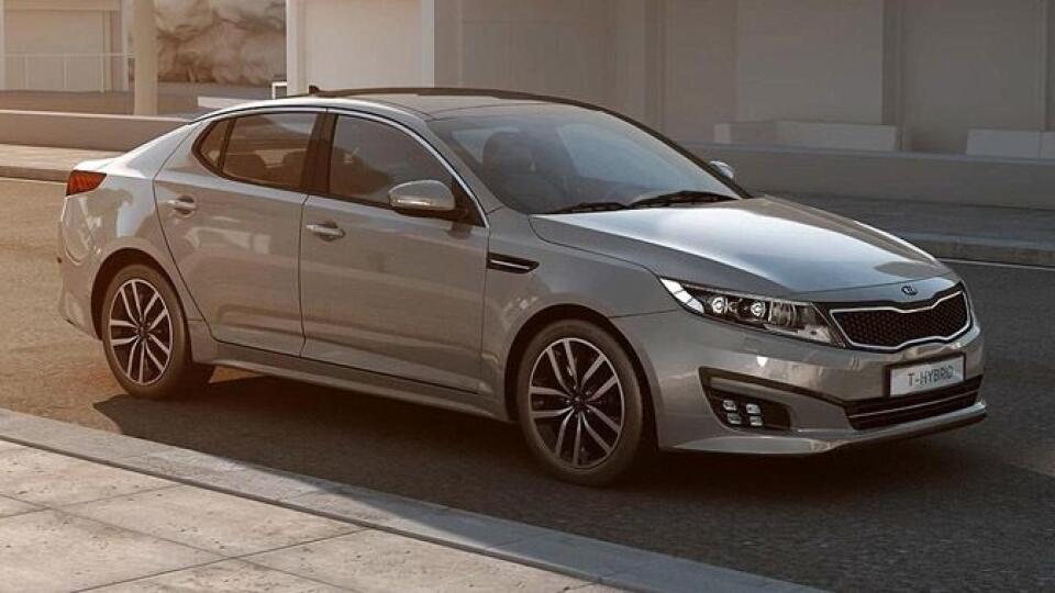 Koncept Kia Optima T-Hybrid poháňa nafta