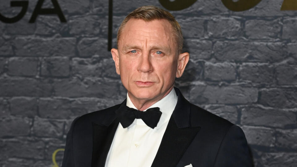 Britský herec Daniel Craig na fotke z novembra 2022