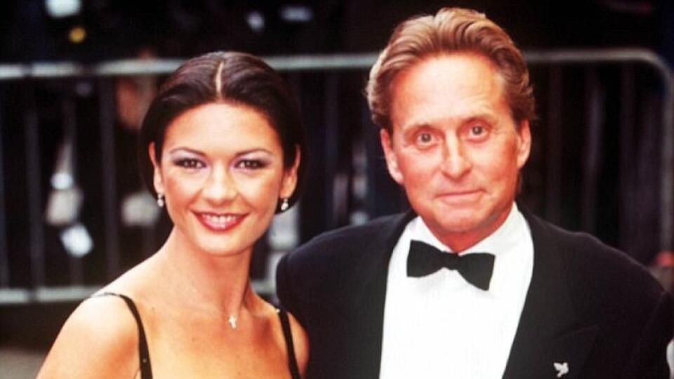 Manželia  Catherine Zeta-Jones a Michael Douglas