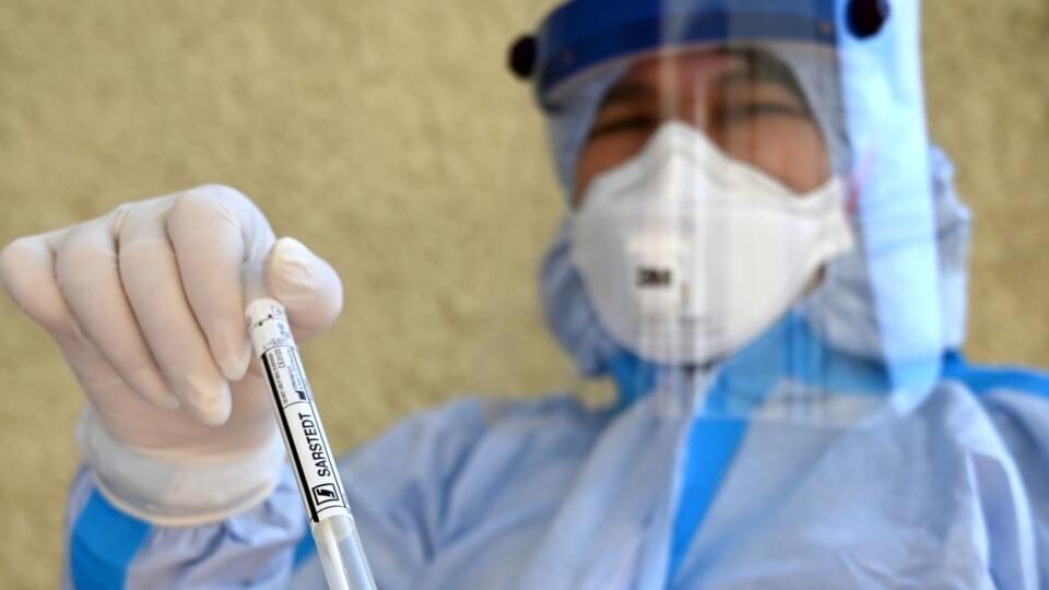 testovanie personálu PCR testami zariadenia sociálnych služieb Lidwina v Strážskom