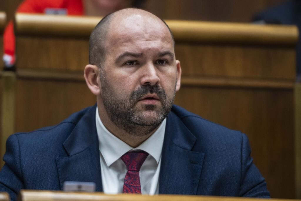 Podpredseda NRSR Peter Pčolinský (Sme rodina).