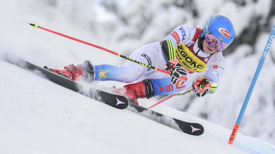 Na snímke americká lyžiarka Mikaela Shiffrinová.