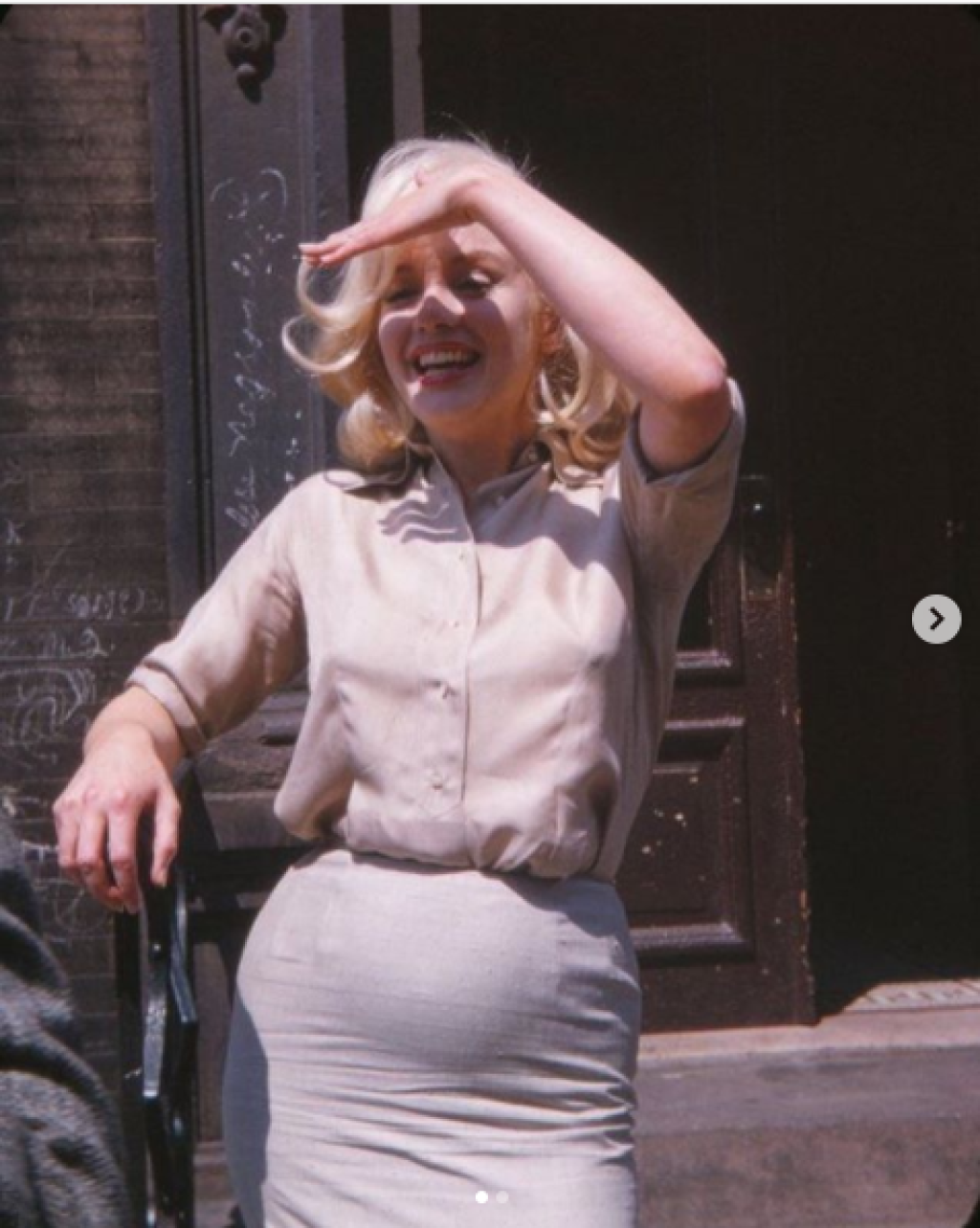 Fotografie údajne tehotnej Marilyn Monroe spravila jej kamarátka Frieda Hull.