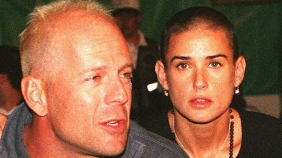 Demi Moore a Bruce Willis