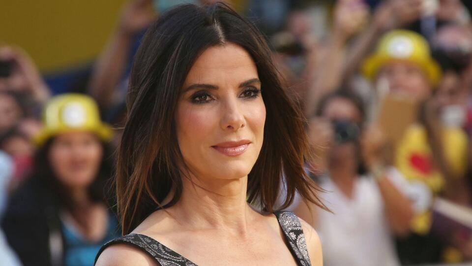 Herečka Sandra Bullock pózuje pred svetovou