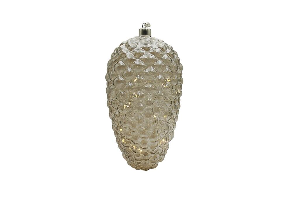 Crystal závesná zlatá šiška, www.marimex.sk, 7,49 €