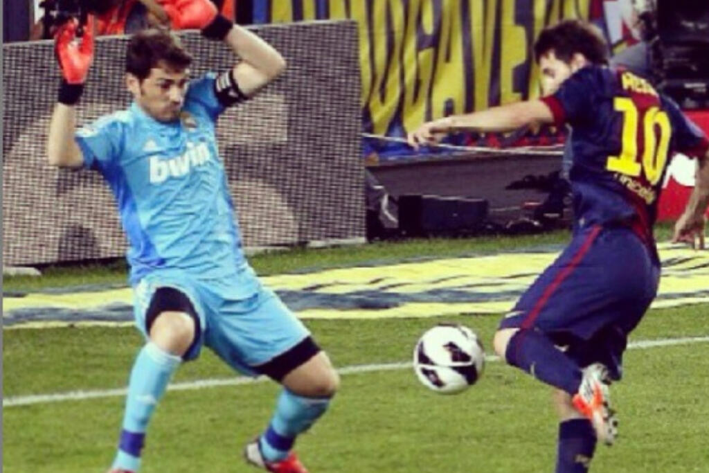 Casillas a Messi