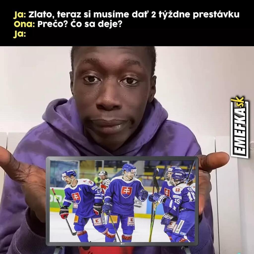 Majstrovstvá sveta v hokeji neprinášajú len krásne góly a súboje o víťazstvá, ale aj množstvo vtipov.