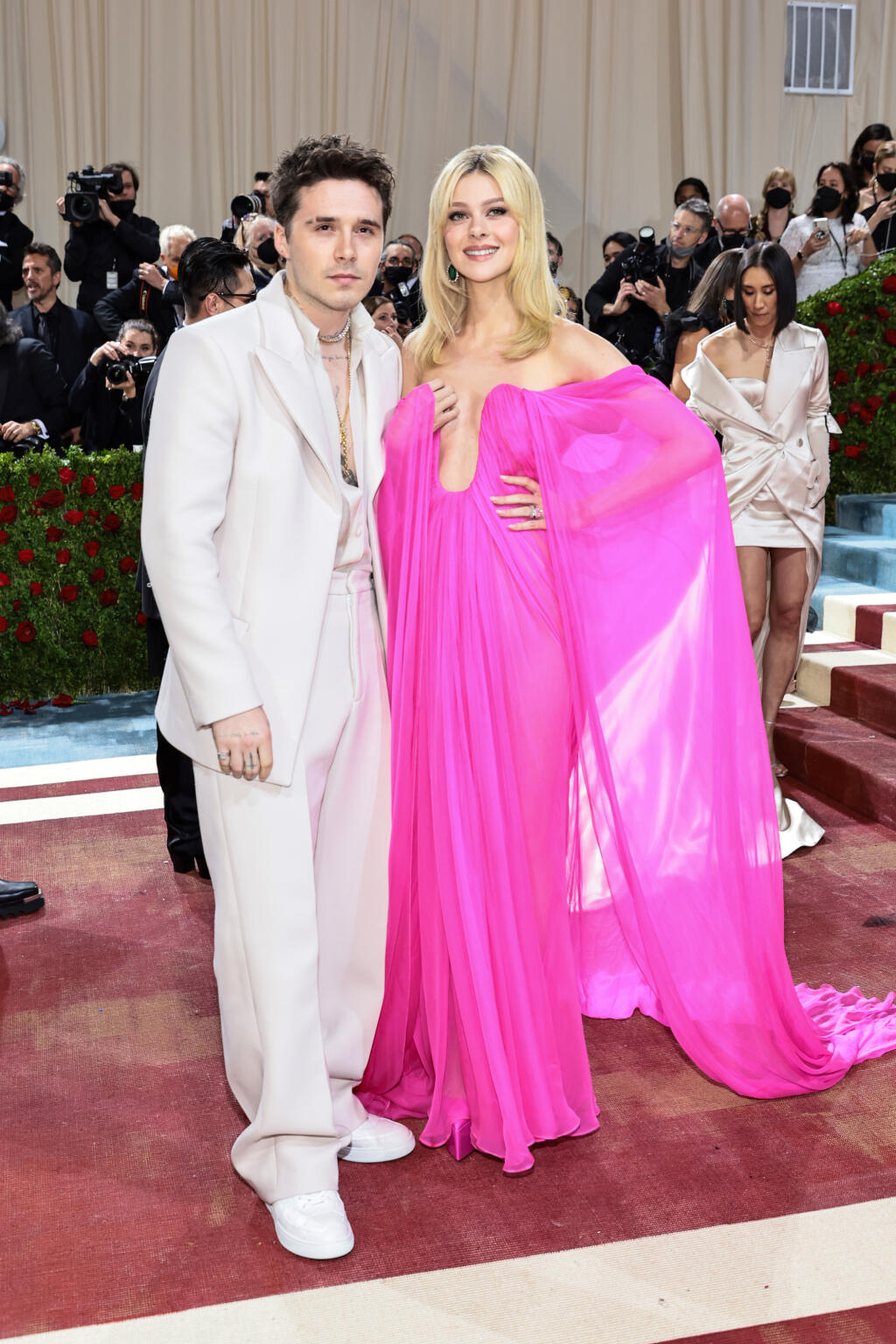 Mladomanželia Brooklyn a Nicola Peltz Beckham.