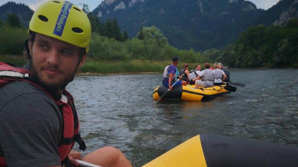 Christián Jaroš si s rodinkou vyšiel na splav.