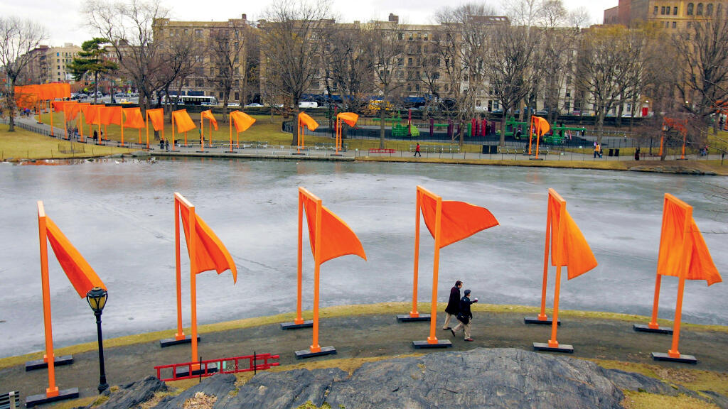 Projekt Brány v  meste New York z roku 2005