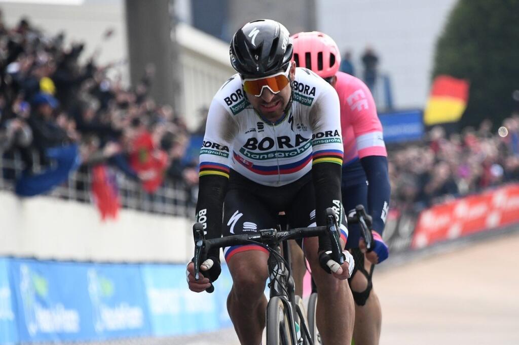 Peter Sagan vyhral Paríž-Roubaixv roku 2018.