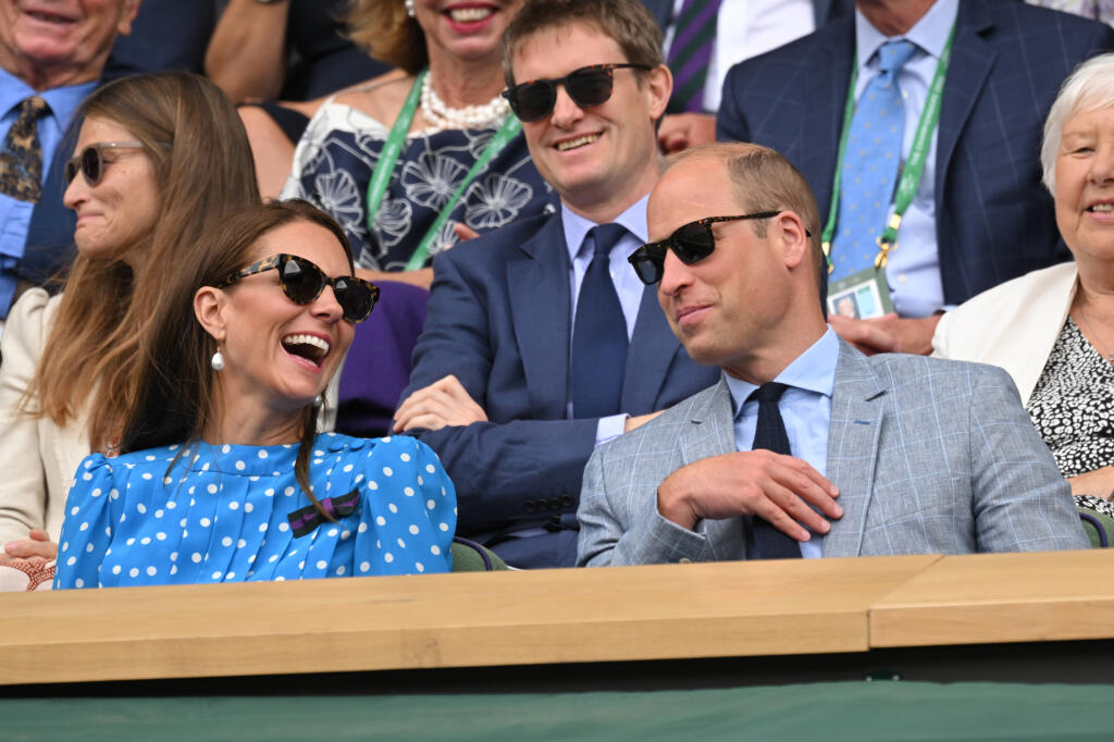 Vojvodkyňa Kate štvrťfinálové zápasy Wimbledonu prežívala naplno.