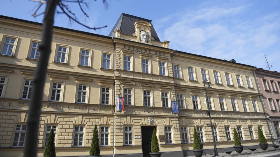 Budova Ústavného súdu SR v Košiciach