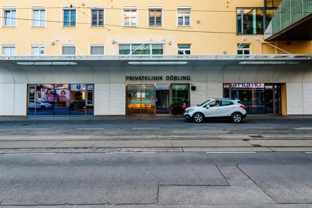 Na snímke Privatklinik Döbling vo Viedni, pôrodnica, ktorú si vybrala bývalá slovenská tenistka Dominika Cibulková pre pôrod svojho prvého syna Jakuba.