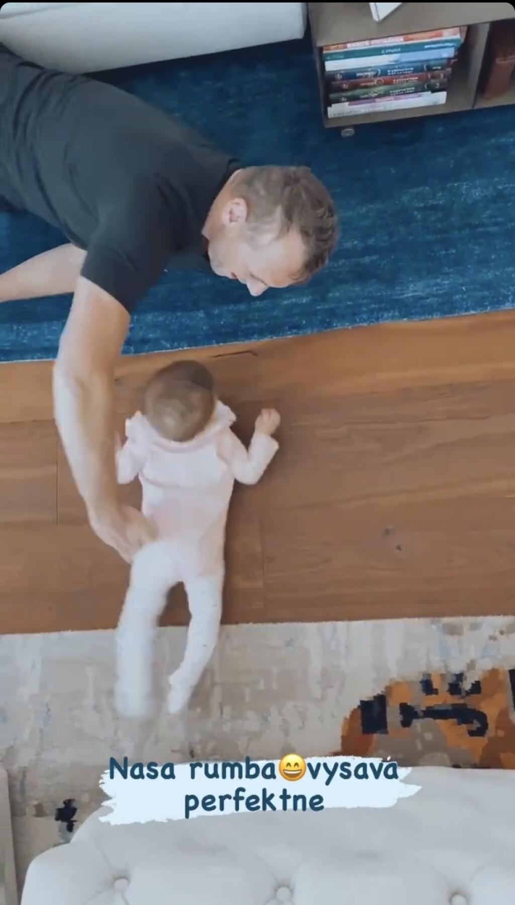 Gáborík sa s dcérkou počas príprav na Vianoce poriadne vybláznil a Bella si to užívala.