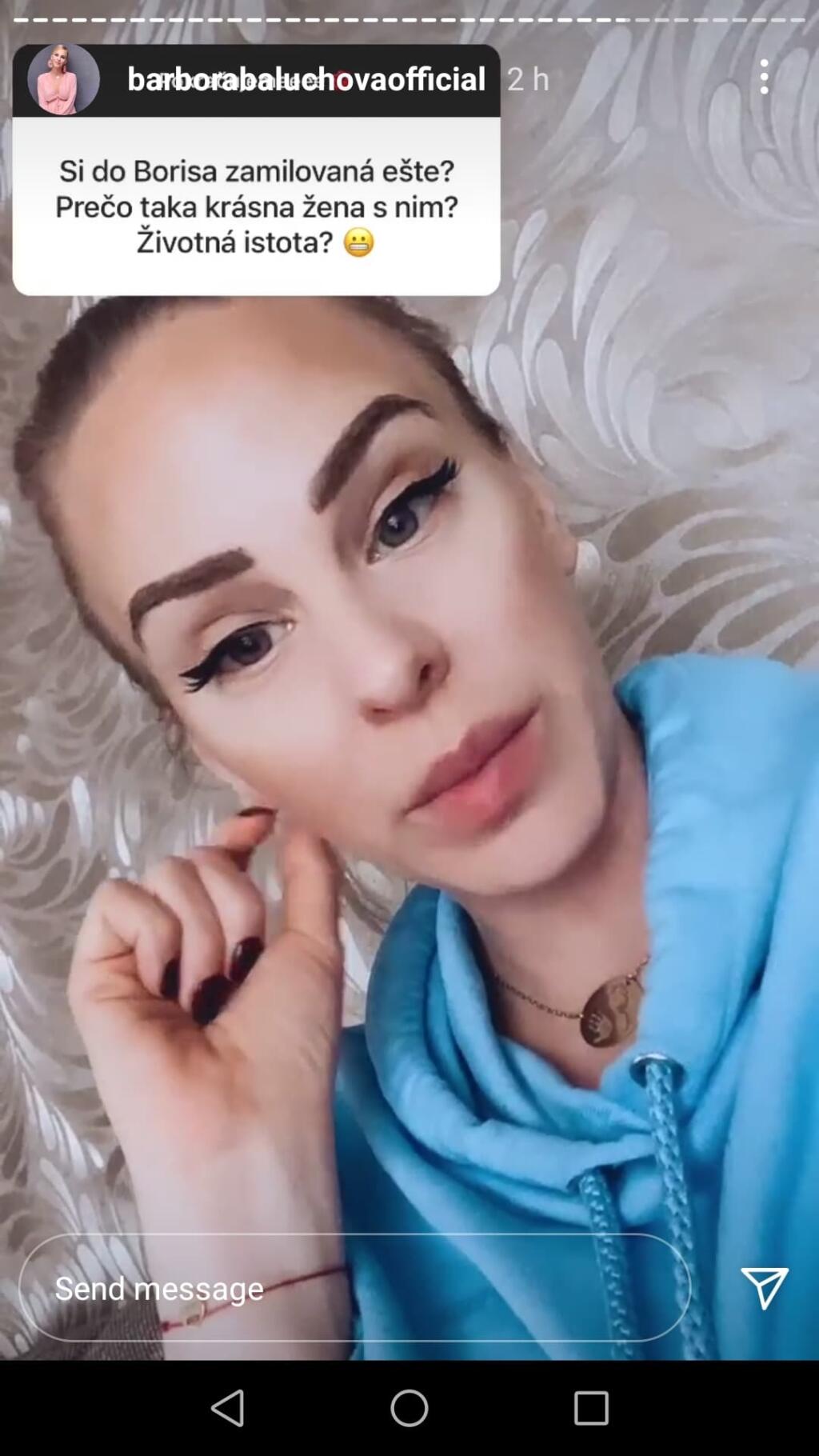 UŽ MALA INÉHO Barbora Balúchová priznala, že po Borisovi Kollárovi sa pokúšala o nový vzťah.