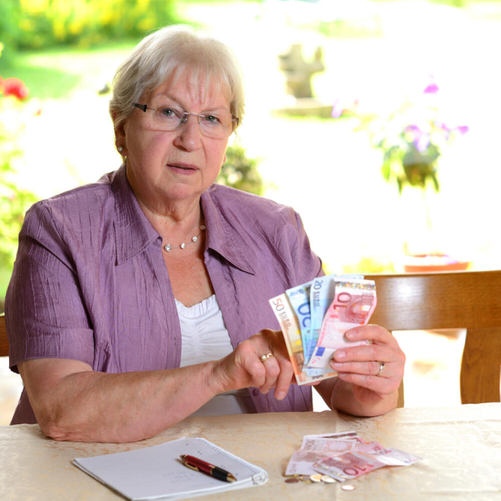 Ceux qui ont les pensions les plus basses recevront le montant le plus élevé.