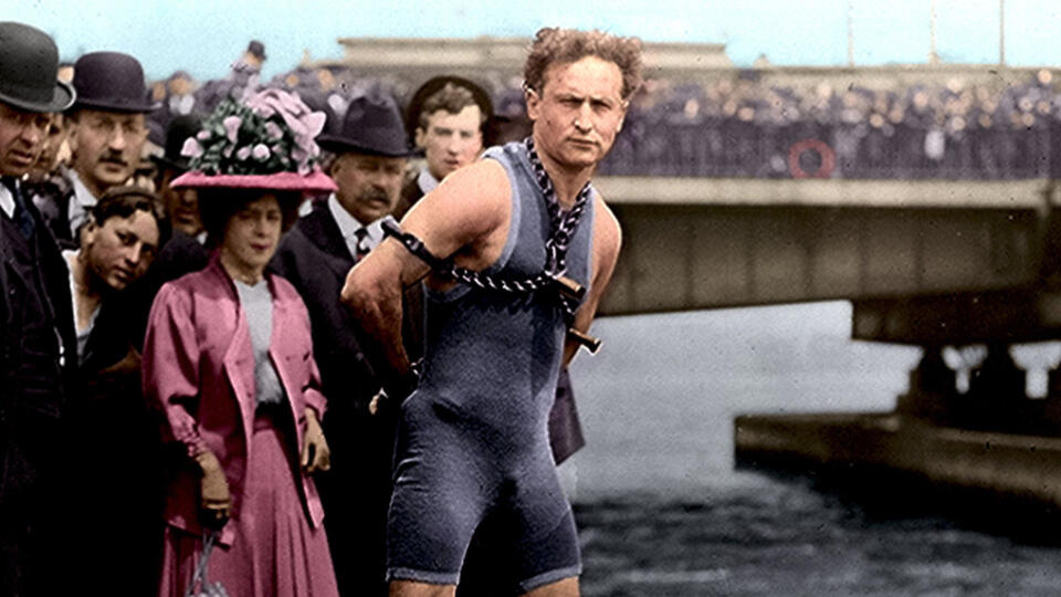 HARRY HOUDINI Majster únikov v akcii.