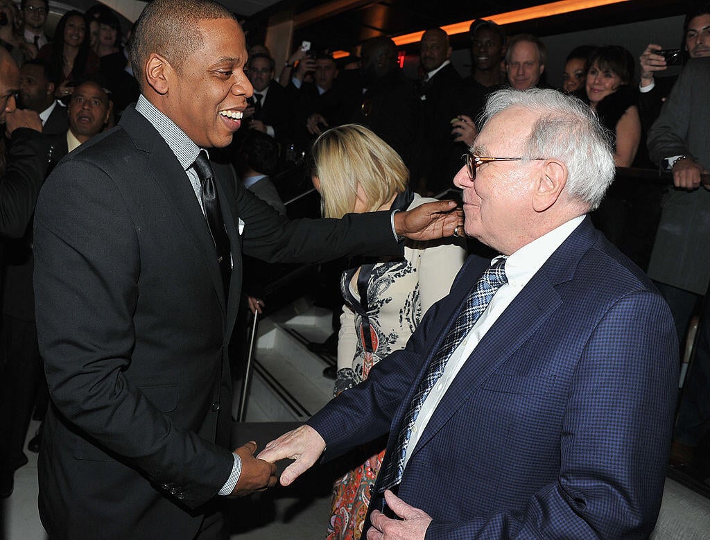 Jay-Z, Warren Buffett