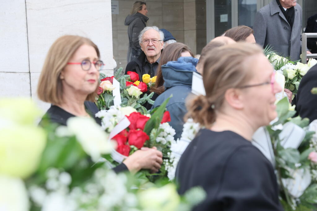 Herci odprevadili Marínu na jej poslednej ceste.