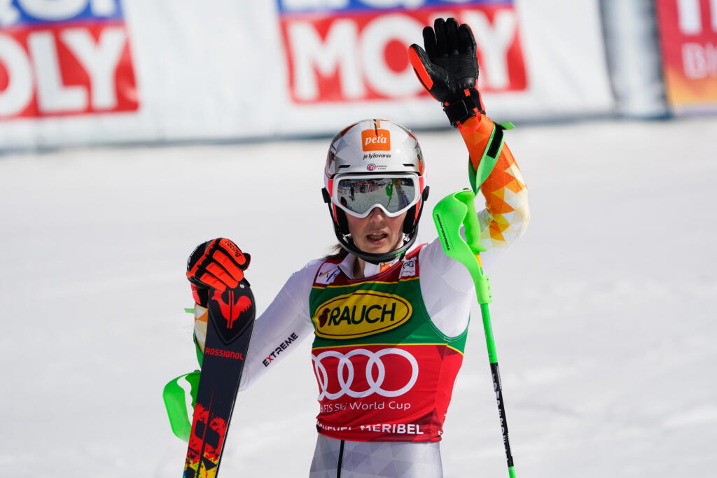 Petra Vlhová obsadila v poslednom slalome 2021/22 sezóny 3. miesto.