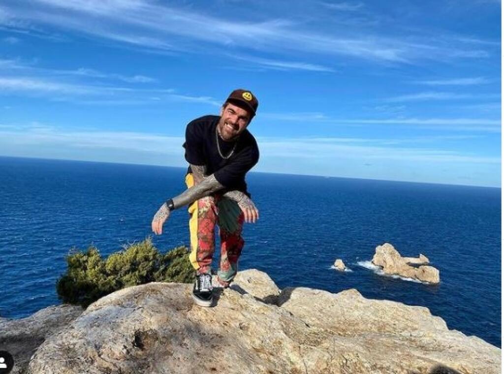Filip Šebo na Ibize.