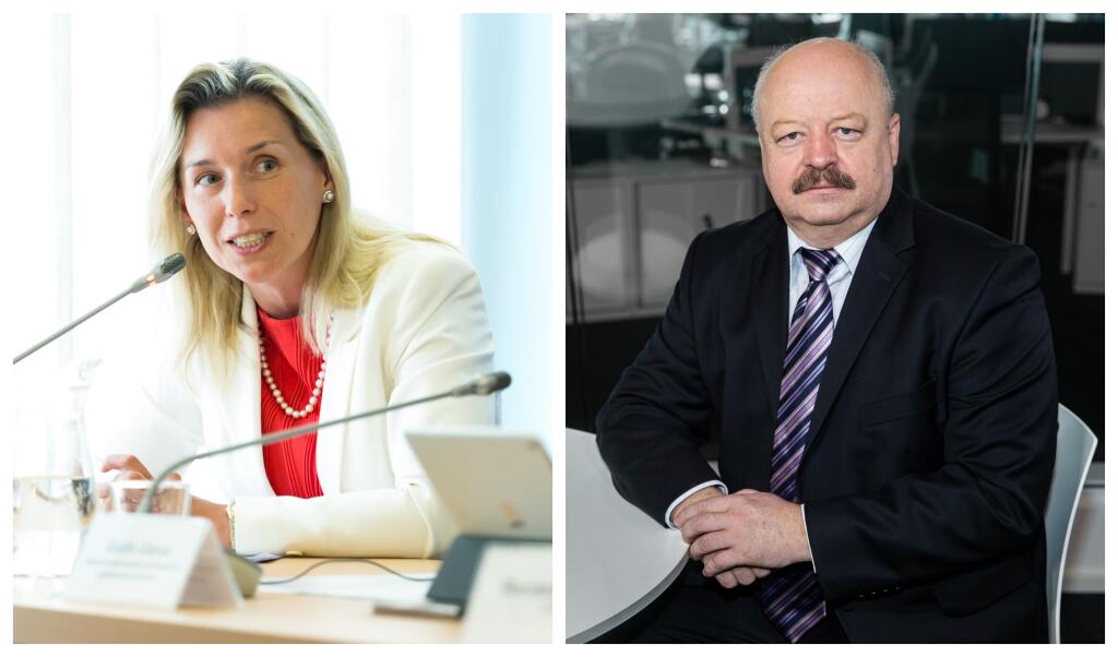 Danuše Nerudová, kandidátka na prezidentku Českej republiky a generál Pavel Macko