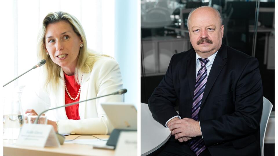 Danuše Nerudová, kandidátka na prezidentku Českej republiky a generál Pavel Macko