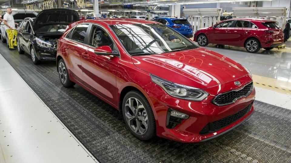 Výroba v KIA Motors Slovakia v Žiline