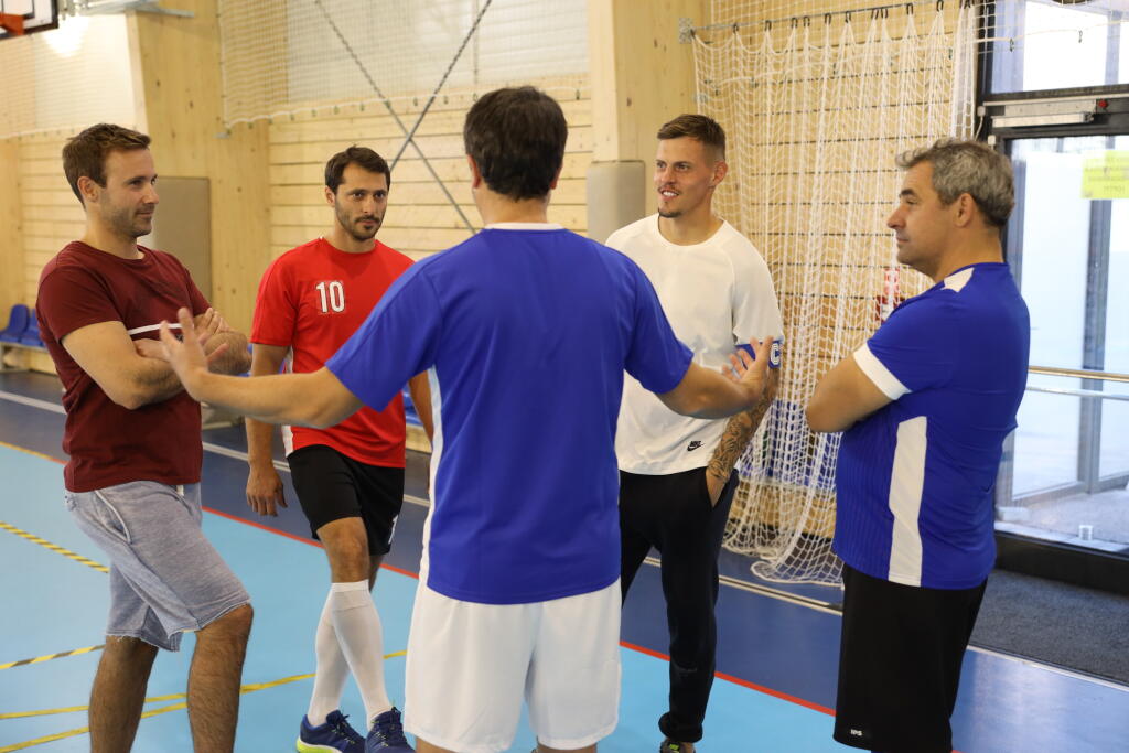 Seriáloví oteckovia si zahrali s bývalým kapitánom slovenskej futbalovej reprezentácie Martinom Škrtelom aj zápas.