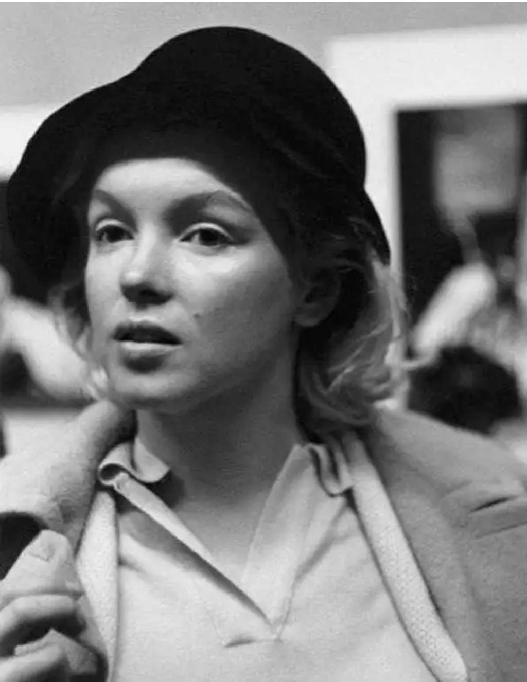 Marilyn Monroe prirodzená a bez mejkapu.