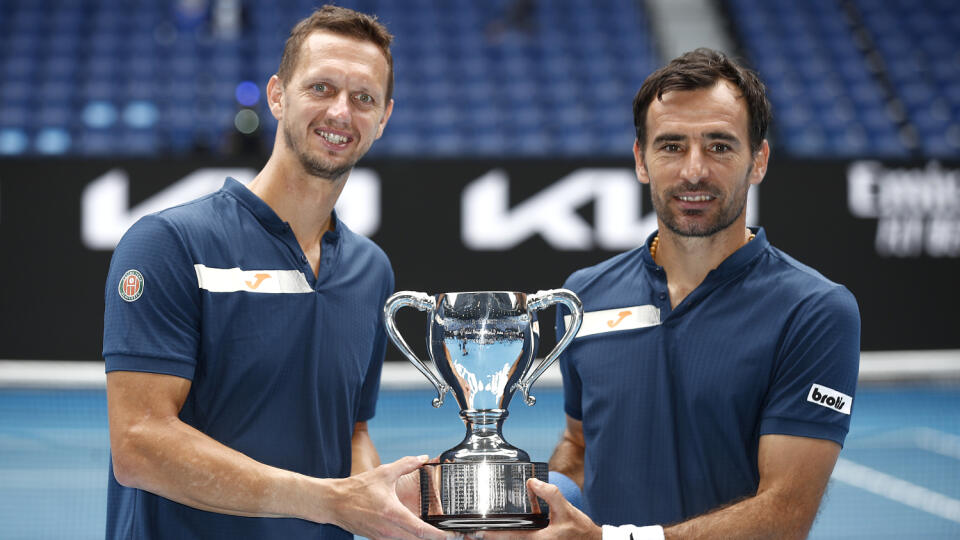 Filip Polášek a Ivan Dodig vyhrali Australian Open.