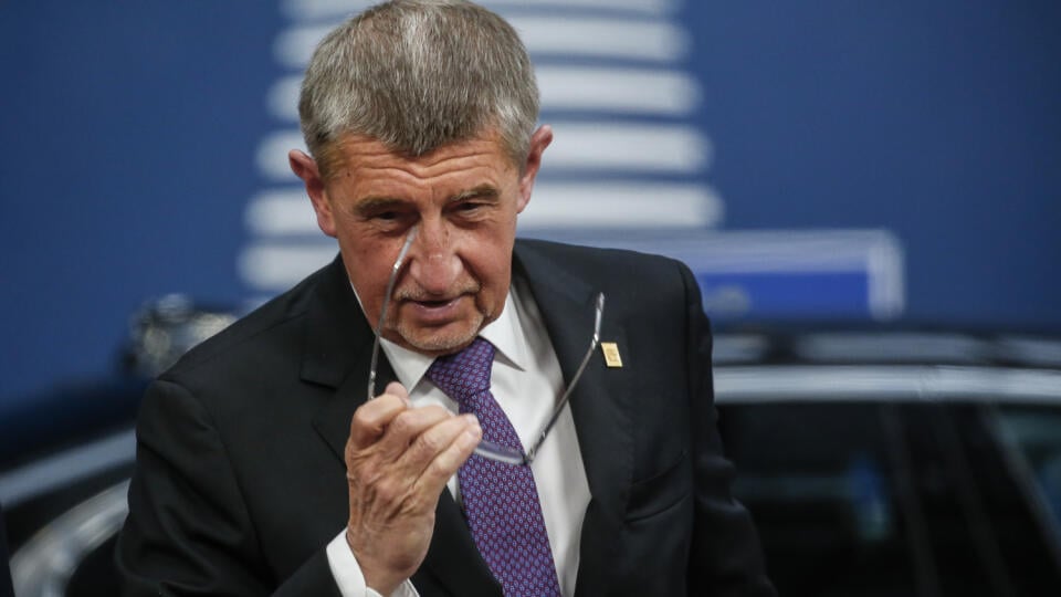 Český premiér Andrej Babiš