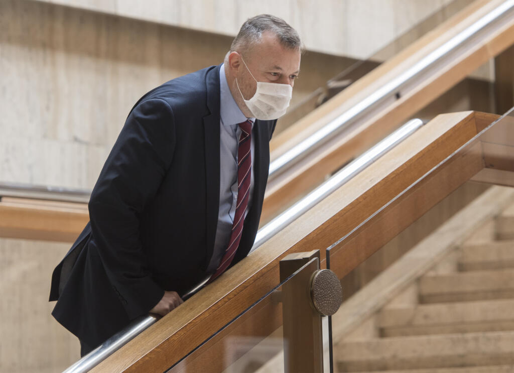 Na snímke je minister práce, sociálnych vecí a rodiny SR Milan Krajniak (Sme Rodina.