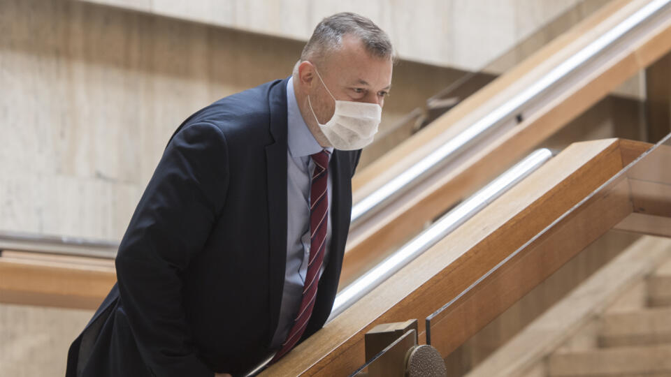 Na snímke je minister práce, sociálnych vecí a rodiny SR Milan Krajniak (Sme Rodina.